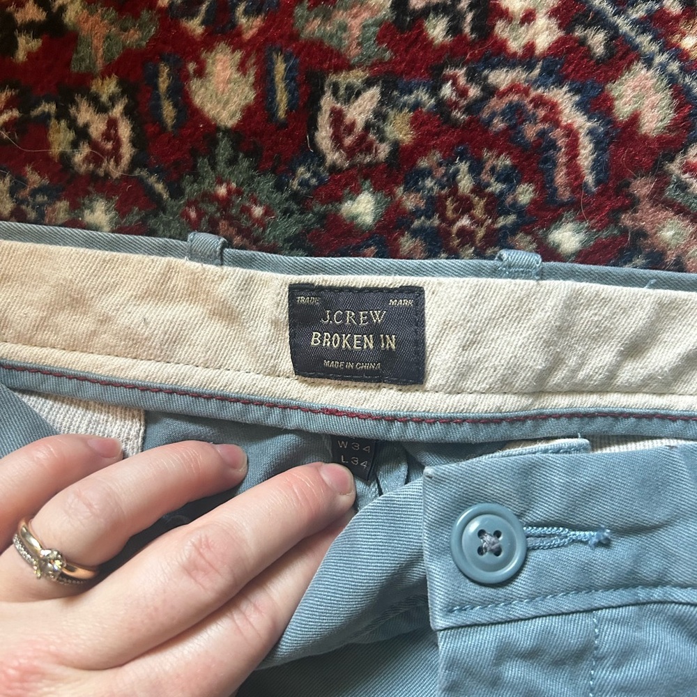 J. Crew Blue Chinos for Everyday Comfort
